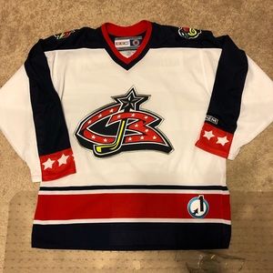 Columbus Blue Jackets Promo Hockey Jersey Large